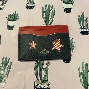 ⭐️⭐️COACH Stars and Stripes card case⭐️⭐️